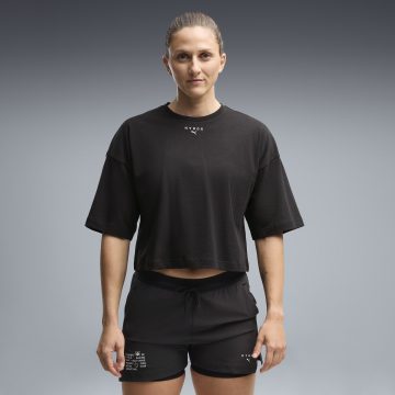 Tshirt Deportiva Puma Original Puma X Hyrox Negro Mujer