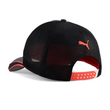 Alternative view of Gorra Deportiva Puma Original F1 Racing Trucker Negro Hombre
