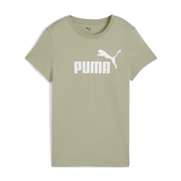 Camisa Deportiva Puma Original Ess No1 Logo Verde Mujer