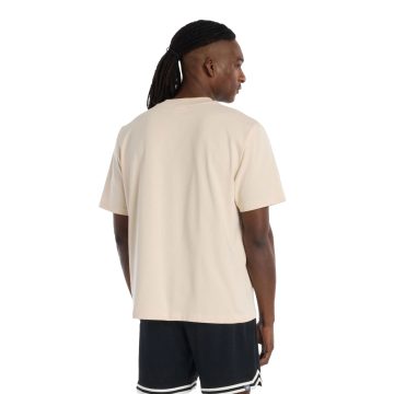 Alternative view of Camisa Deportiva New Balance Original Hoop Beige Para Hombre