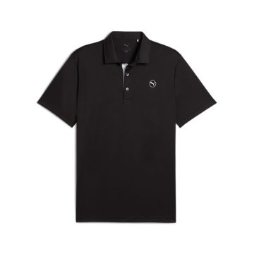 Camisa Tipo Polo Puma Original Pure 2.0 Lc Negro Hombre