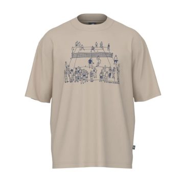 Camisa Deportiva New Balance Originals Graphics Beige Hombre