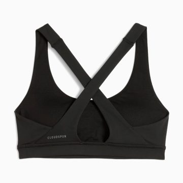 Alternative view of Top Deportivo Puma Original Cloudspun Mid W Negro Para Mujer