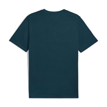 Alternative view of Camisa Deportiva Puma Ess Small No. 1 Logo Verde Hombre