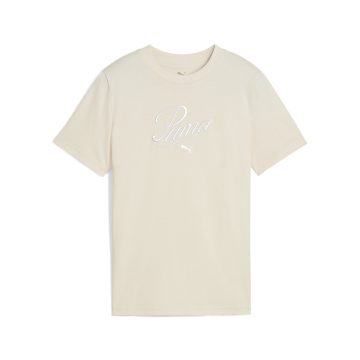 Camisa Deportiva Puma Original Ess Script G Beige  Niños