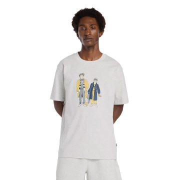 Camisa Deportiva New Balance Originals Athletics Gris Hombre