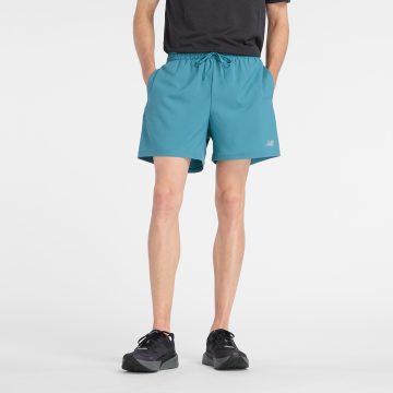 Pantaloneta New Balance Original Essentials 5'' Azul Hombre