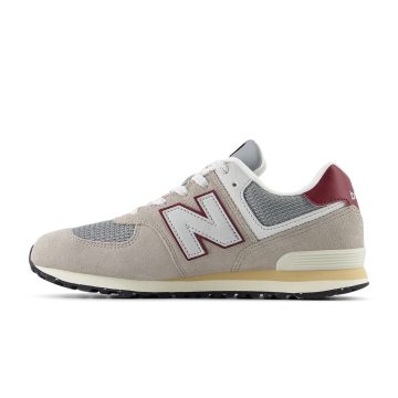 Alternative view of Tenis Deportivos New Balance Grade School 574 Gris Para Niño