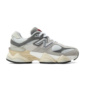 Tenis Deportivo New Balance Original GS 9060 Lace Gris Ninos