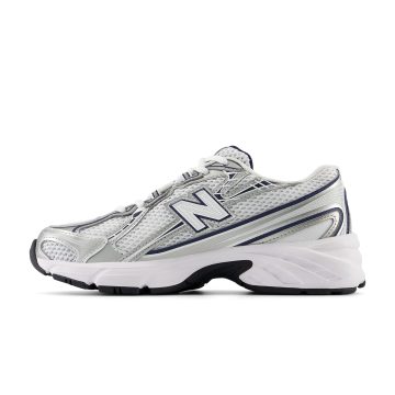 Alternative view of Tenis Deportivo New Balance Original 740 Lace Gris Para Niño