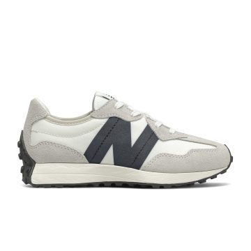 Tenis Deportivos New Balance Original GS 327 Gris Para Ninos