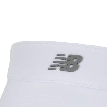 Alternative view of Gorra Visera New Balance Performance Visor V 2 Blanco Unisex