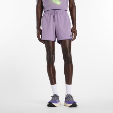 Pantaloneta New Balance Original RcEss 5 Violeta Para Hombre