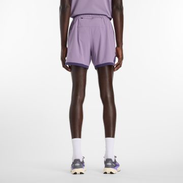 Alternative view of Pantaloneta New Balance Original RcEss 5 Violeta Para Hombre