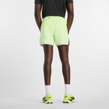 Alternative view of Pantaloneta New Balance Original Rc Ess 5" Verde Para Hombre