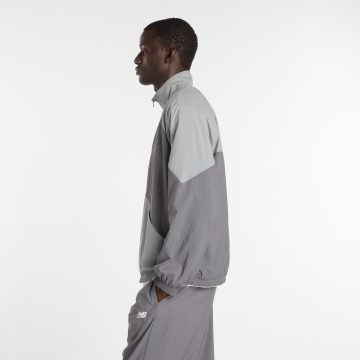 Alternative view of Chaqueta New Balance Originals Sport Legacy Gris Para Hombre