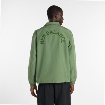 Alternative view of Chaqueta Deportiva New Balance Original Coaches Verde Hombre