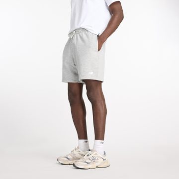 Pantaloneta New Balance Originales Ess French 7" Gris Hombre