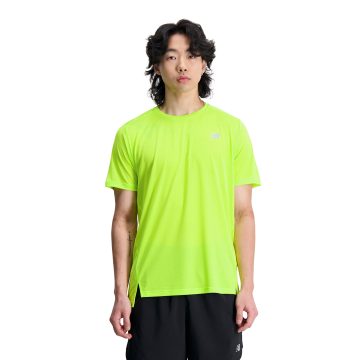 Camisa Deportiva New Balance Accelerate Verde Para Hombre