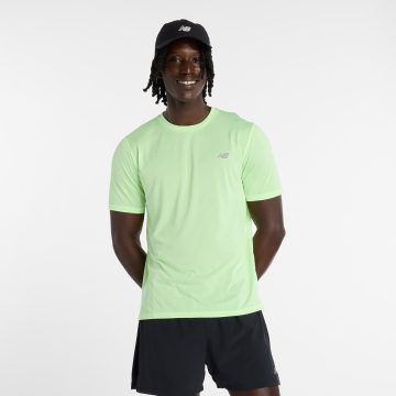 Camisa Deportiva New Balance RC Essentials Verde Para Hombre