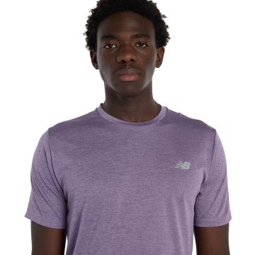 Alternative view of Camisa Deportiva New Balance Originals Athletics Lila Hombre