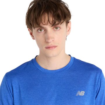 Alternative view of Camisa Deportiva New Balance Originals Athletics Azul Hombre