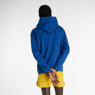 Alternative view of Hoodies New Balance Athletics French Terry Logo Azul Hombres