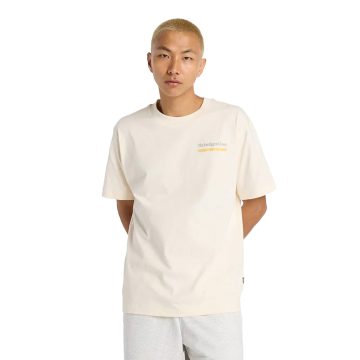 Camisa Deportiva New Balance Original Athletics Beige Hombre