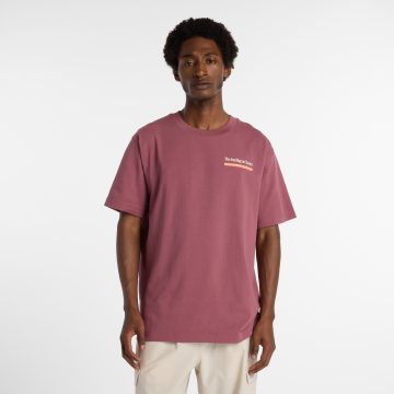 Camiseta New Balance Athletic Intelligent Choice Rojo Hombre