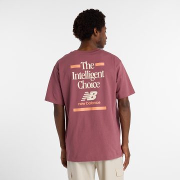Alternative view of Camiseta New Balance Athletic Intelligent Choice Rojo Hombre