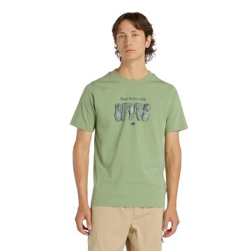 Camisa Deportiva New Balance Originals Graphics Verde Hombre