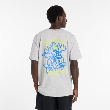 Alternative view of Camisa Deportiva New Balance Original BostonCity Gris Hombre