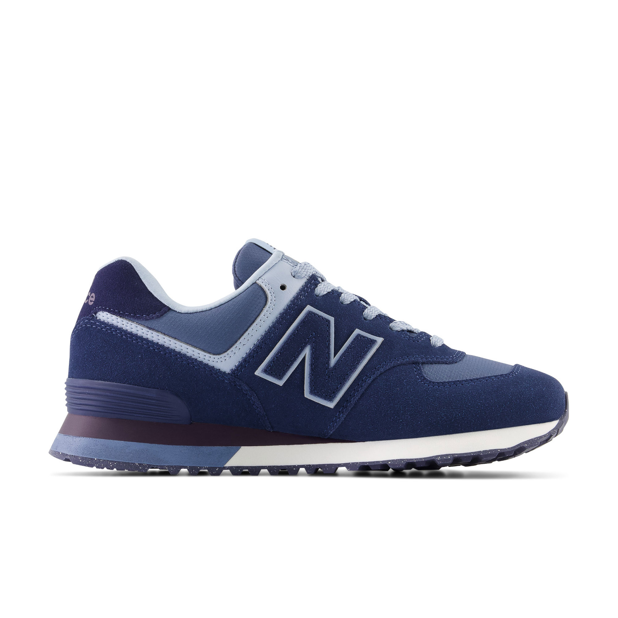 Tenis Marca New Balance 574 Hombre Azul Deportivo Original RunwayShop