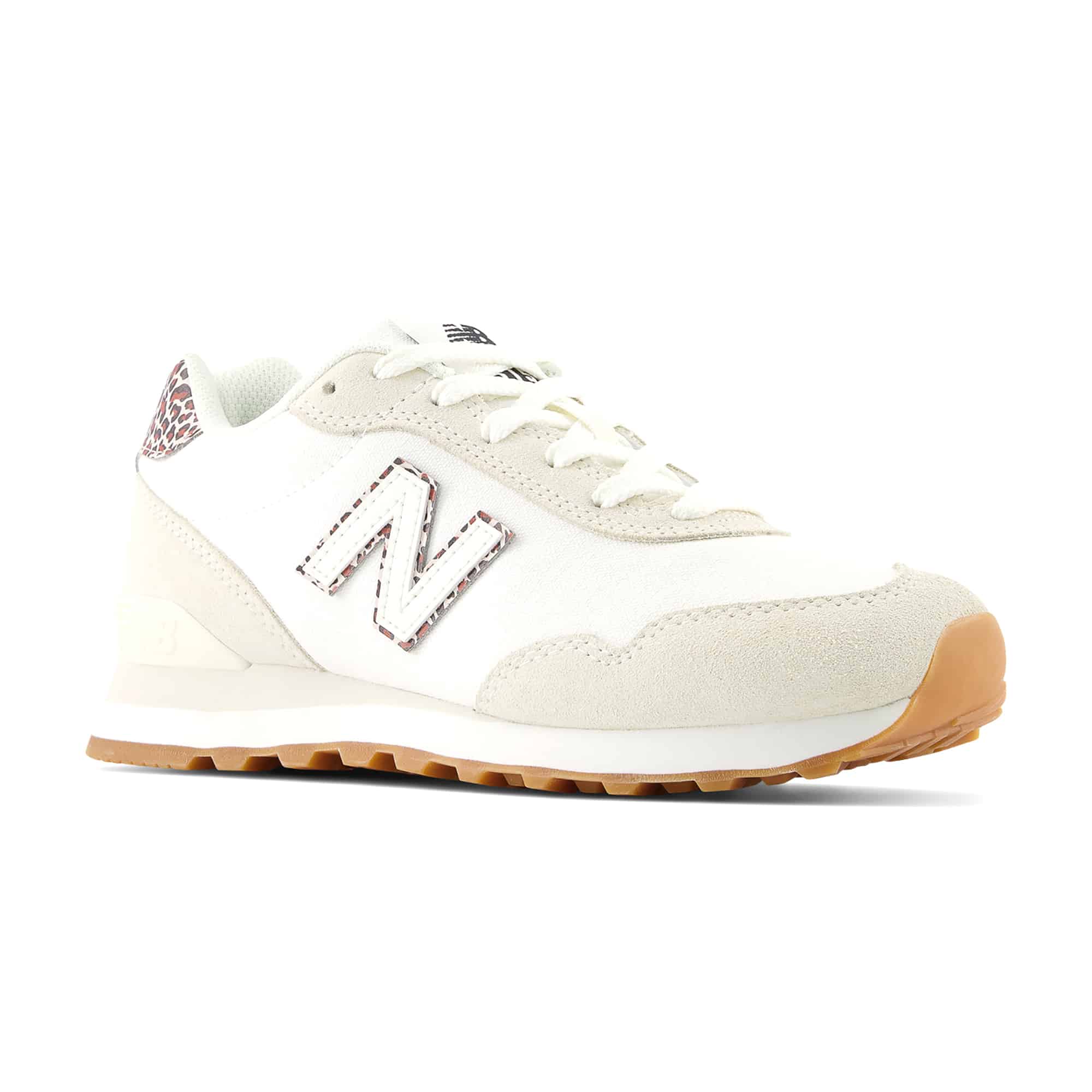 Tenis New Balance 515 Mujer Gris Marfil Rosa Casual Versatil RunwayShop