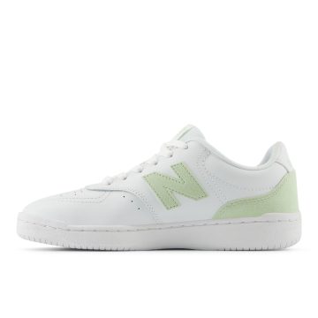 Alternative view of Tenis Zapatillas Marca New Balance 80 Original Blanco Mujer