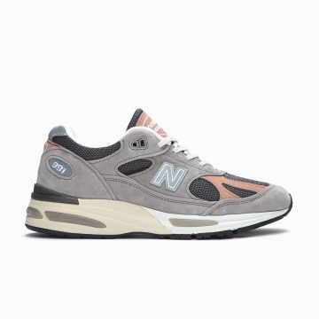 Tenis Deportivo New Balance Original 991 V2 Gris Para Hombre