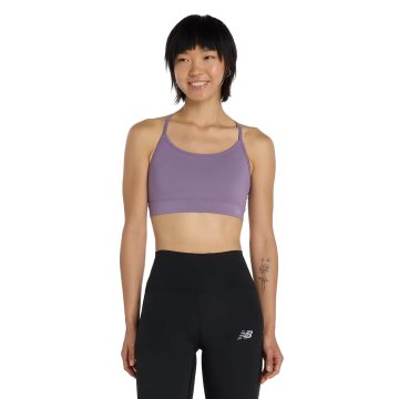 Top Deportivo New Balance Original EssYoga Morado Para Mujer