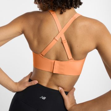 Alternative view of Top Deportivo New Balance Original RC Ess Naranja Para Mujer