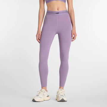 Leggings New Balance Originals Ac Bodywear Morado Para Mujer