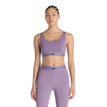 Alternative view of Top Deportivo New Balance Original ACTrain Morado Para Mujer