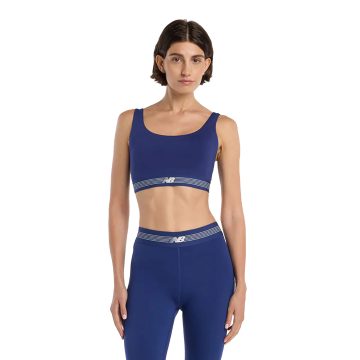Alternative view of Top Deportivo New Balance Original A-C Train Azul Para Mujer