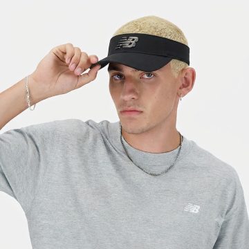 Alternative view of Gorra Visera New Balance Performance Visor V2.0 Negro Unisex