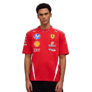 Camisa Deportiva Puma Originales Sf Drivers Rojo Para Hombre