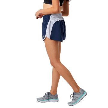 Alternative view of Pantaloneta Marca New Balance Original Accelerate Azul Mujer