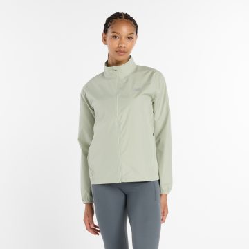 Chaqueta New Balance Originales Sport Essentials Verde Mujer