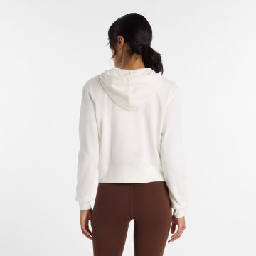 Alternative view of Chaqueta Deportiva New Balance Original Coastal Blanco Mujer