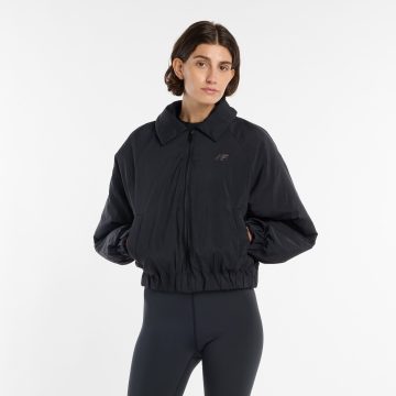 Chaquetas Deportivas New Balance Original Bomber Negro Mujer