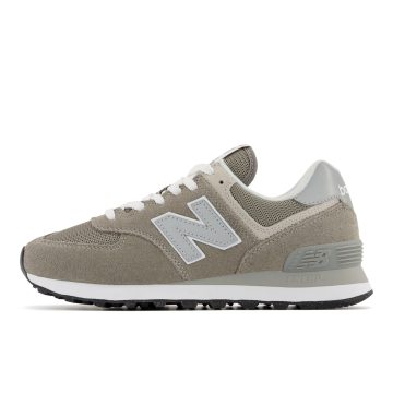 Alternative view of Tenis Deportivos New Balance  574 Original Gris Mujer