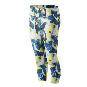 Pantalon Leggings New Balance Original Accelerate Azul Mujer