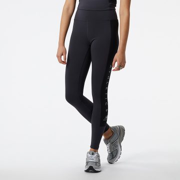 Pantalón Leggings New Balance Originals Athletics Gris Mujer